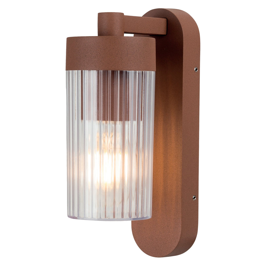 Clara - Applique Sur Secteur - Acier - Marron