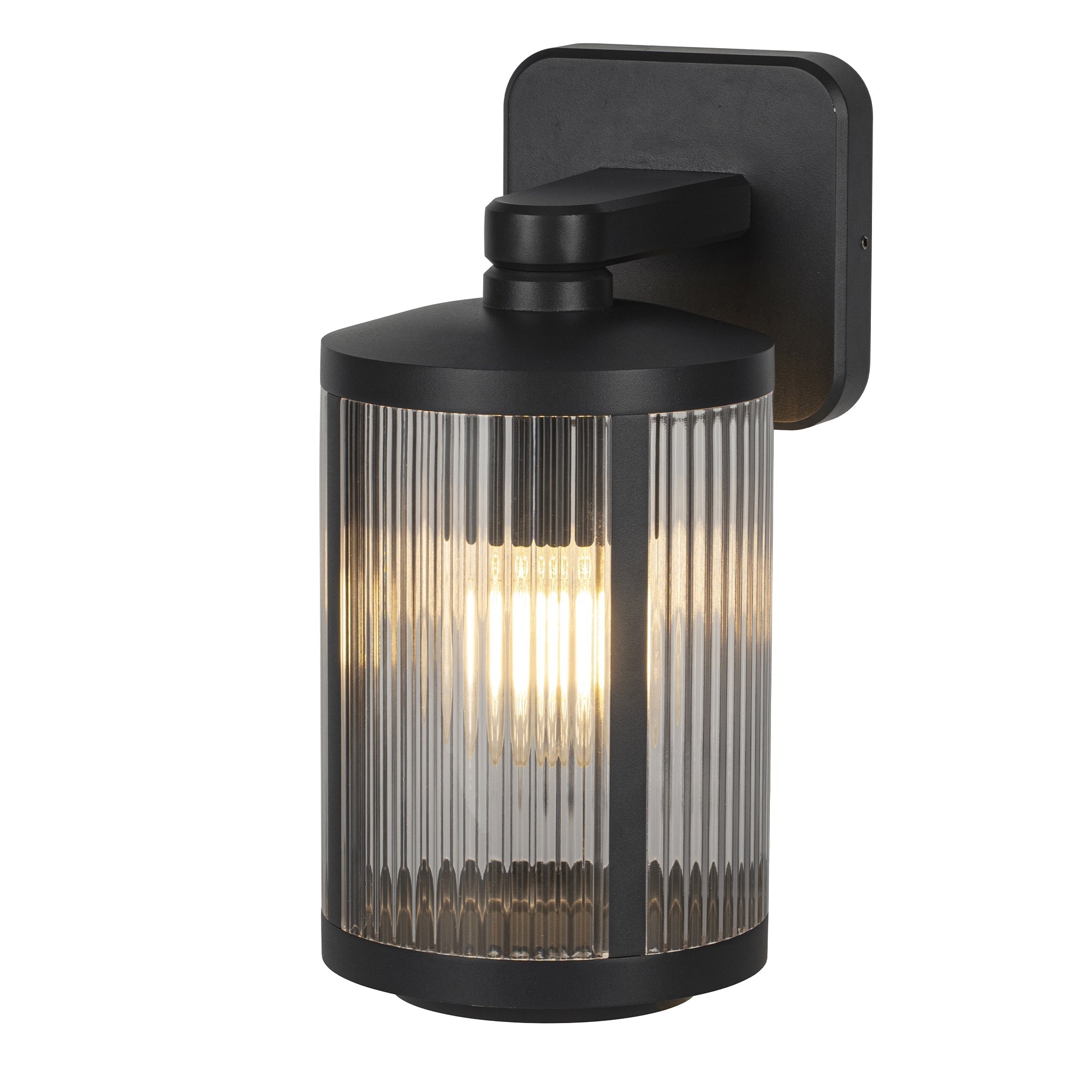 Velada - Applique Sur Secteur - Acier - Noir