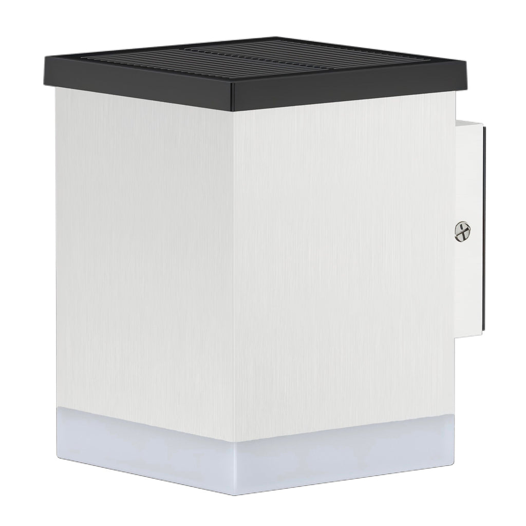Sunbox - Applique Solaire Décorative - Acier - Blanc