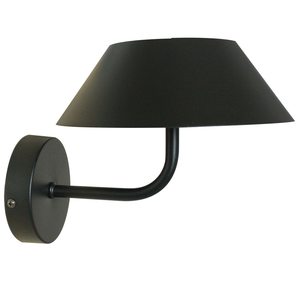 Nerio - Applique Solaire Décorative - Acier - Noir