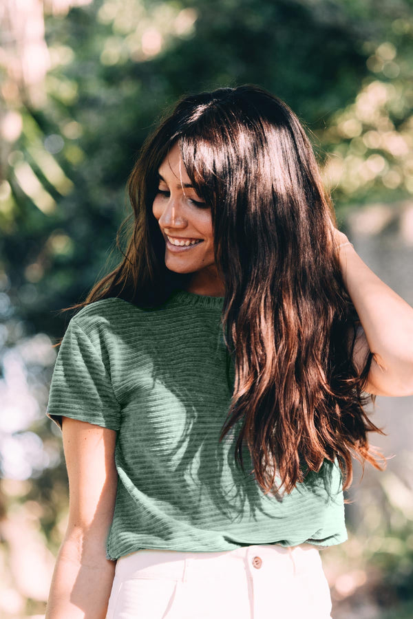 Top Ariadna - Vert - Femme