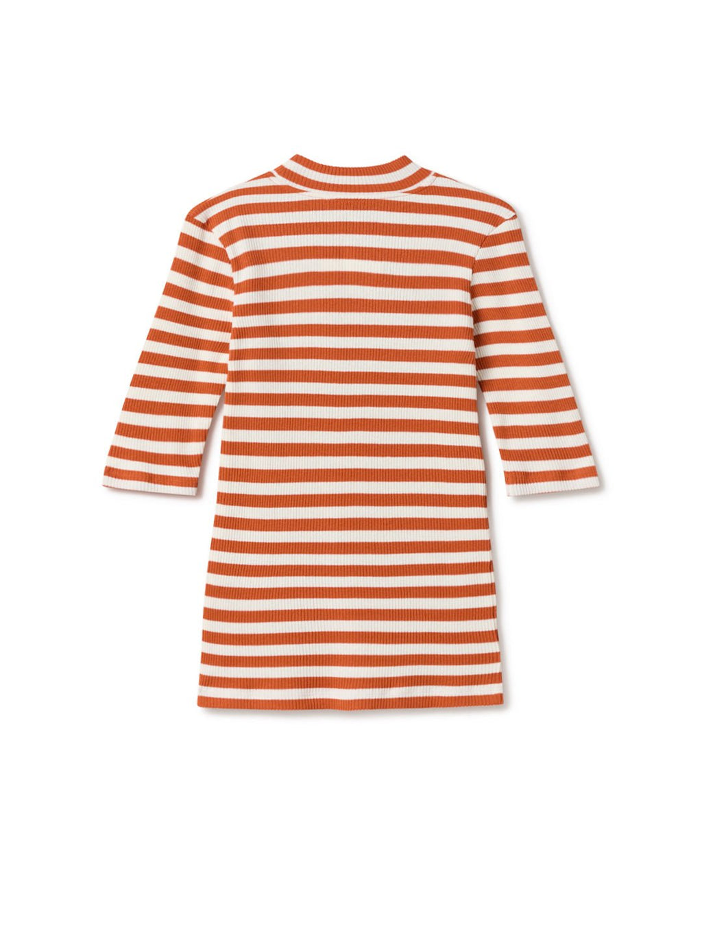Top Aspland - Rayures Rouille - Femme