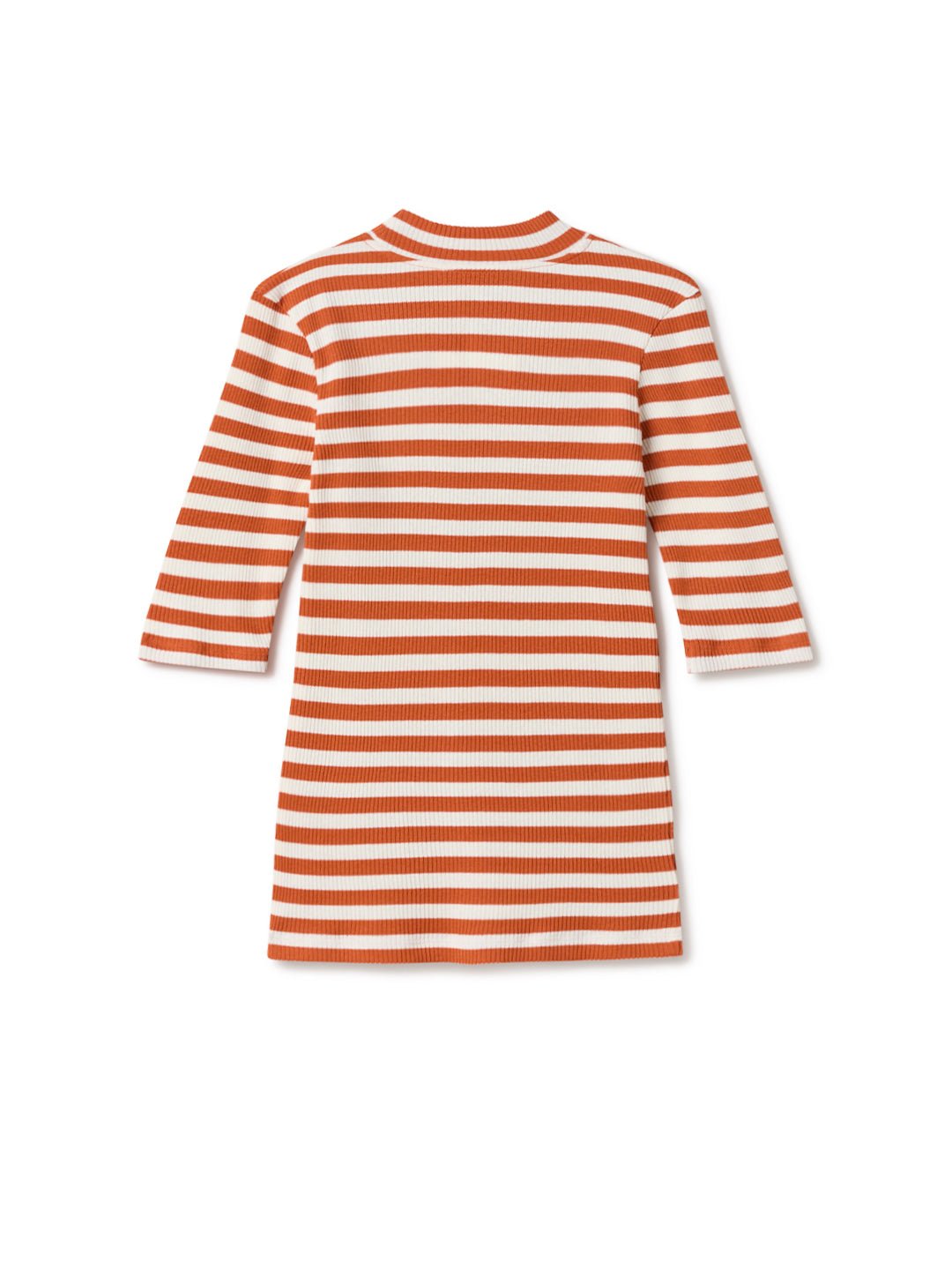 Top Aspland - Rayures Rouille - Femme