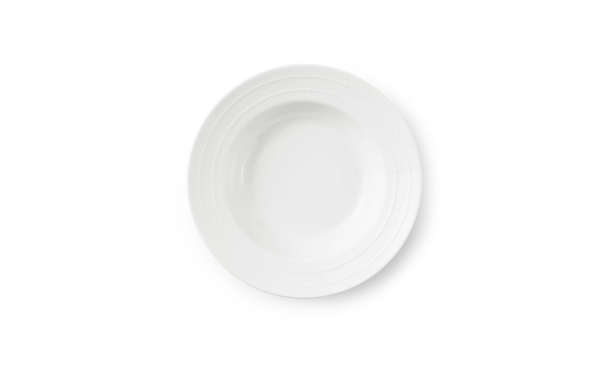 Assiette Creuse - Blanc - Normann Copenhagen - The Bradery