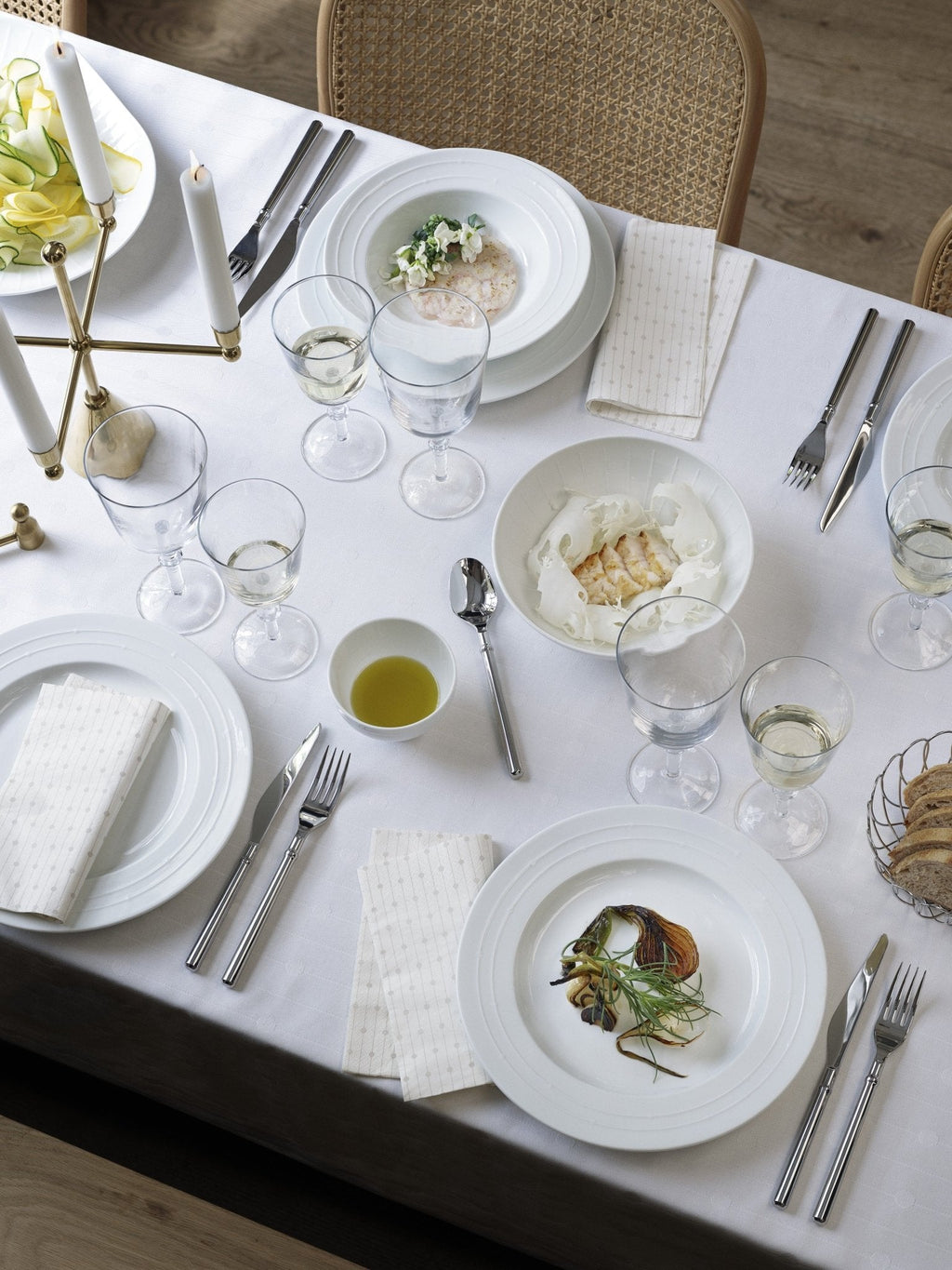 Assiette Creuse - Blanc - Normann Copenhagen - The Bradery