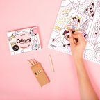 Princesses Et Dragons - Coloriage Pocket