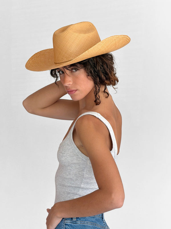 Chapeau Paille Aude - Apricot