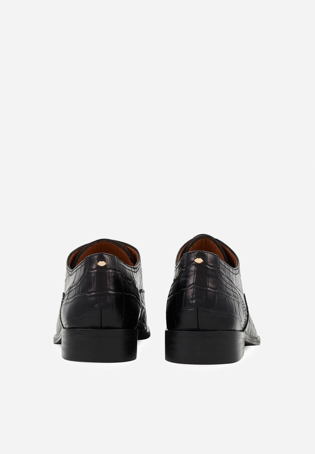 Audrey - Croco Noir - Bons Baisers - The Bradery