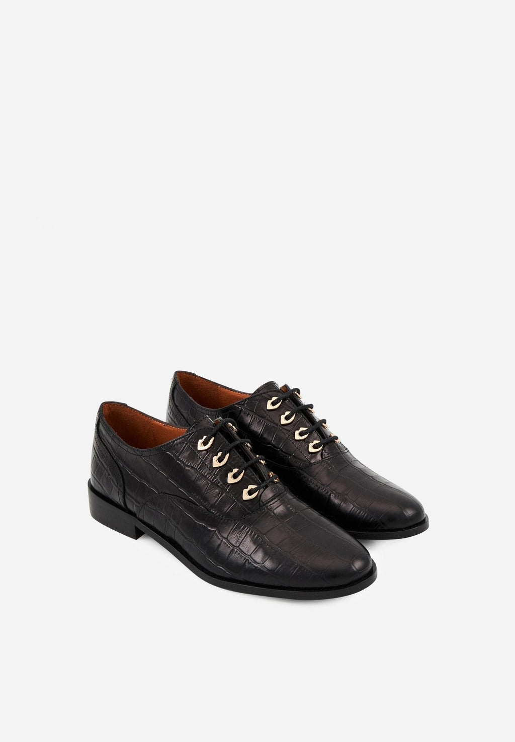 Audrey - Croco Noir - Bons Baisers - The Bradery