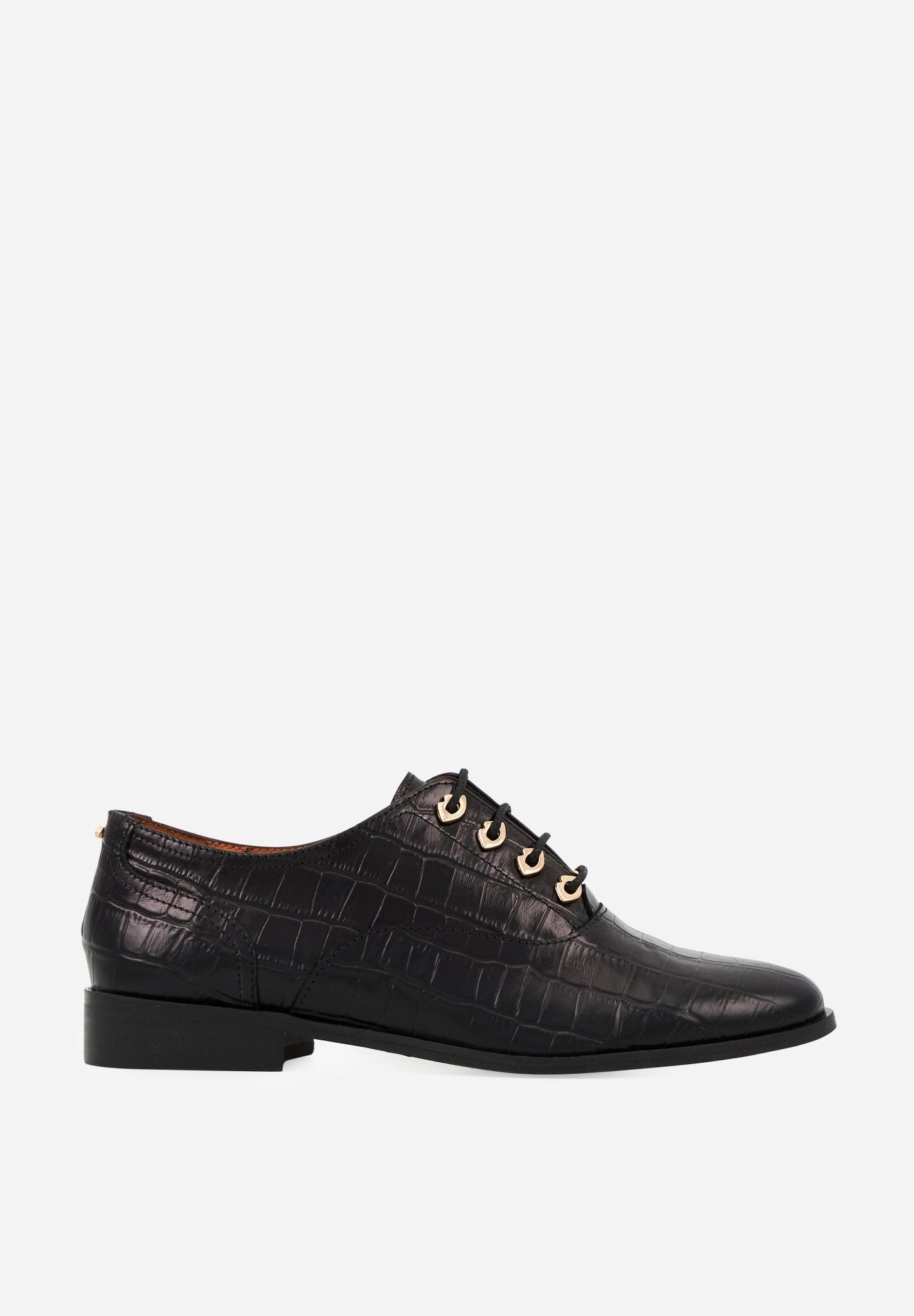 Audrey - Croco Noir - Bons Baisers - The Bradery