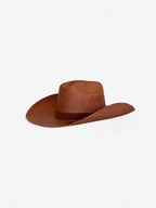 Chapeau Paille Auguste - Terracotta