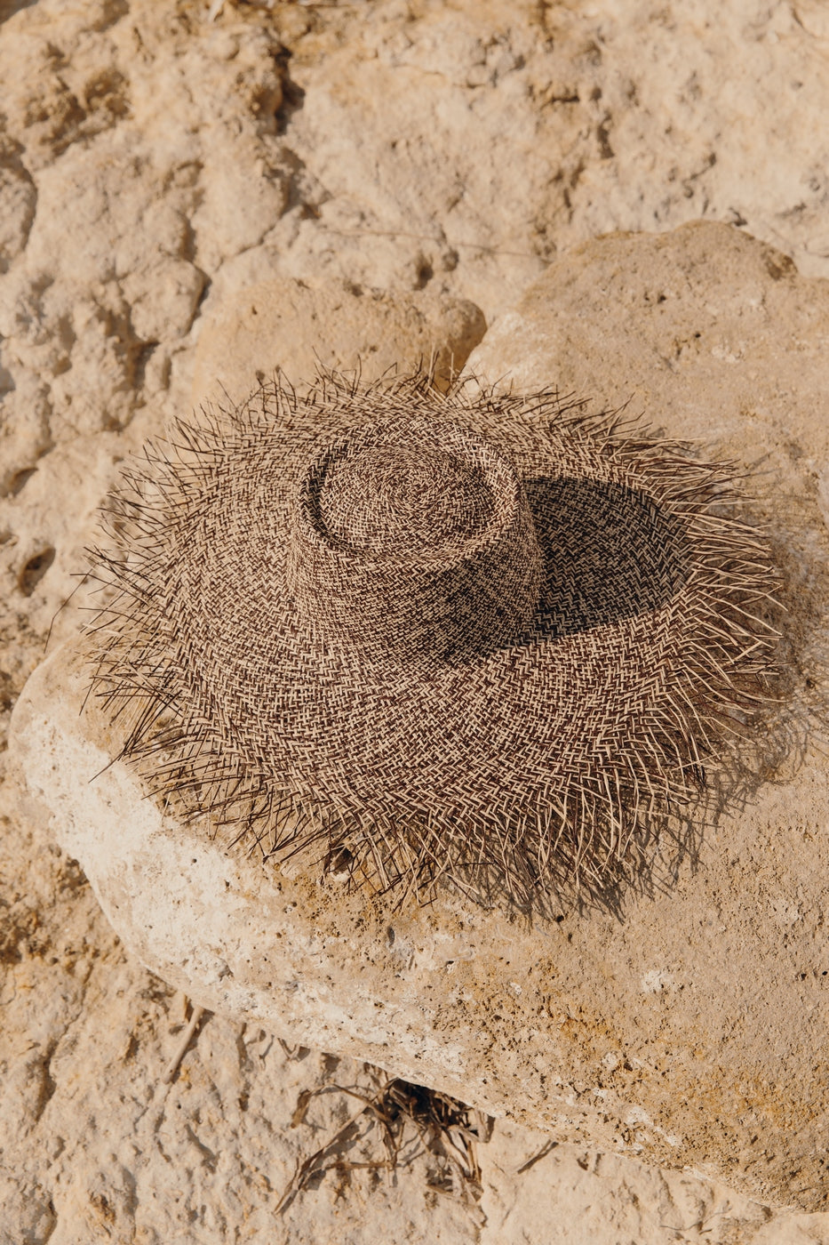 Chapeau Paille Aurora - Natural & Black