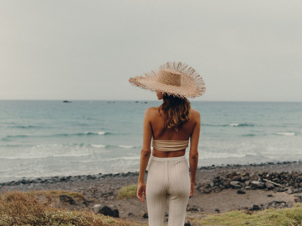 Chapeau Paille Aurora - Natural & Auburn