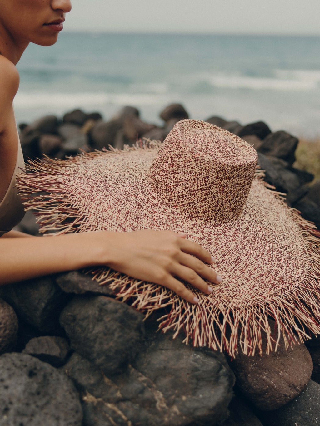 Chapeau Paille Aurora - Natural & Auburn
