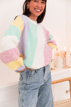 AURORE Pastel - Pull Laine
