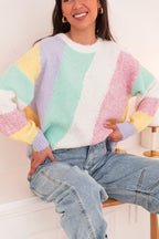 AURORE Pastel - Pull Laine