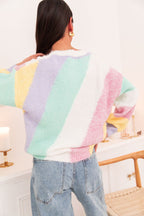 AURORE Pastel - Pull Laine