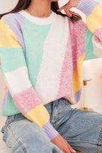AURORE Pastel - Pull Laine