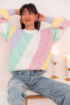 AURORE Pastel - Pull Laine