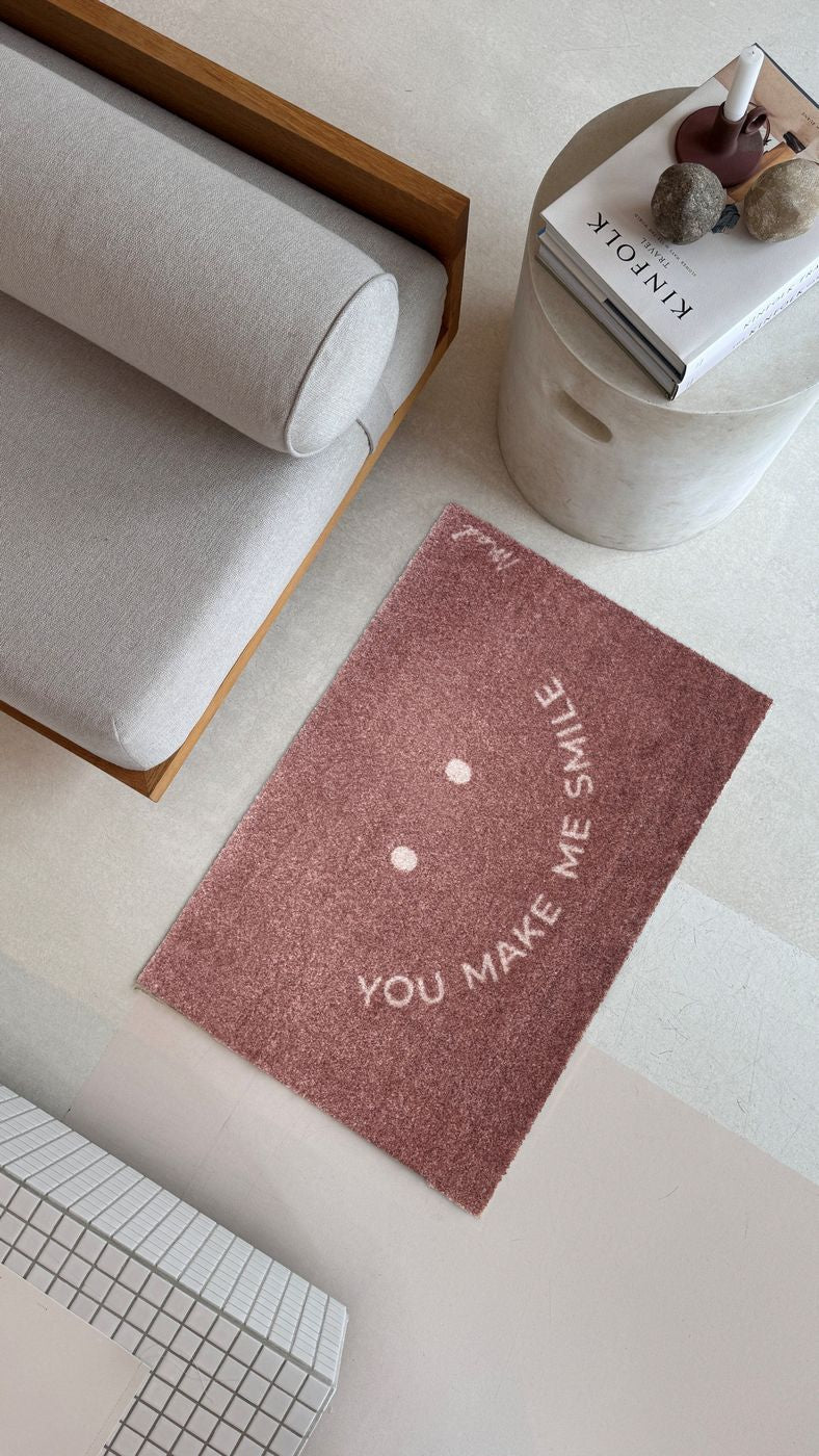 Tapis Ava - Dusty Pink