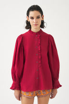 Blouse Avon - Rouille