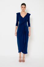 Robe Dix-Sept Maille Marine