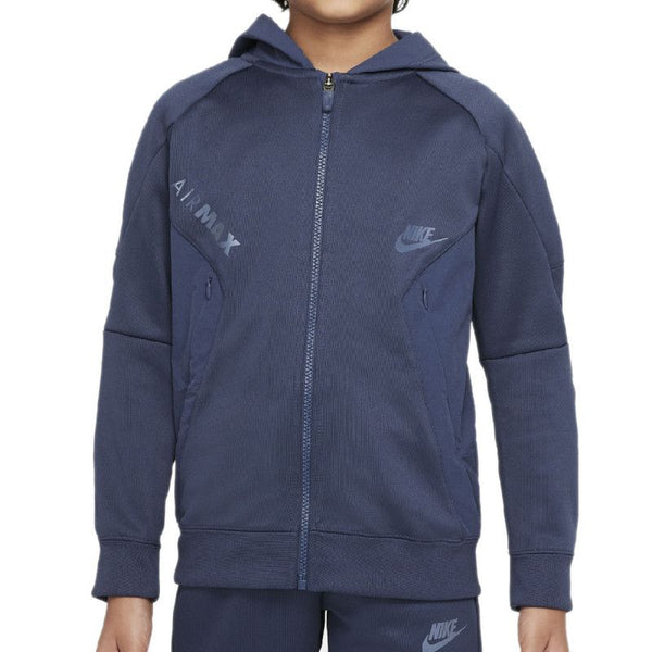 B Nsw Air Max Fz Hoodie - Sweat Junior Textile - Bleu SWEAT JUNIOR TEXTILE Nike