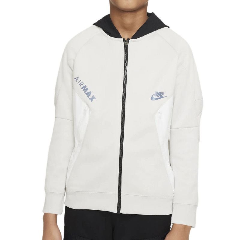 B Nsw Air Max Fz Hoodie - Sweat Junior Textile - Gris SWEAT JUNIOR TEXTILE Nike