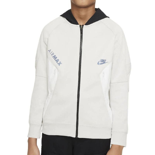 B Nsw Air Max Fz Hoodie - Sweat Junior Textile - Gris SWEAT JUNIOR TEXTILE Nike