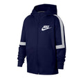 B Nsw Tribute Hoodie - Jacket Junior Textile - Bleu JACKET JUNIOR TEXTILE Nike