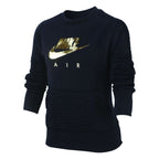 B Sweat Girls Air Flc Top - Sweat Junior Textile - Noir SWEAT JUNIOR TEXTILE Nike