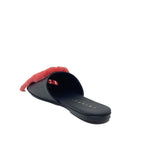 Joshua Sanders Mink Octopus Slide Sandals - Black - Femme