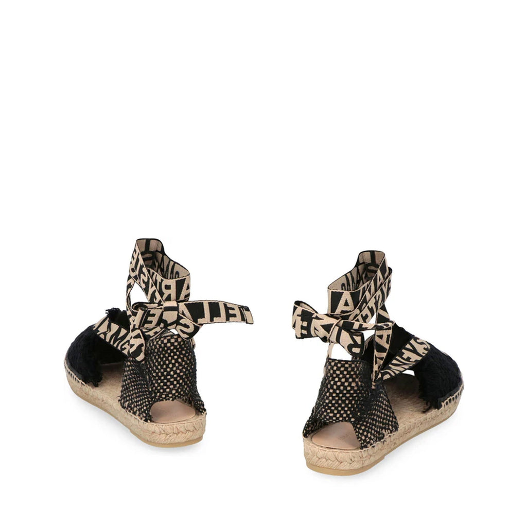 Espadrilles Stella Mccartney Gaia Canvas - Black - Femme