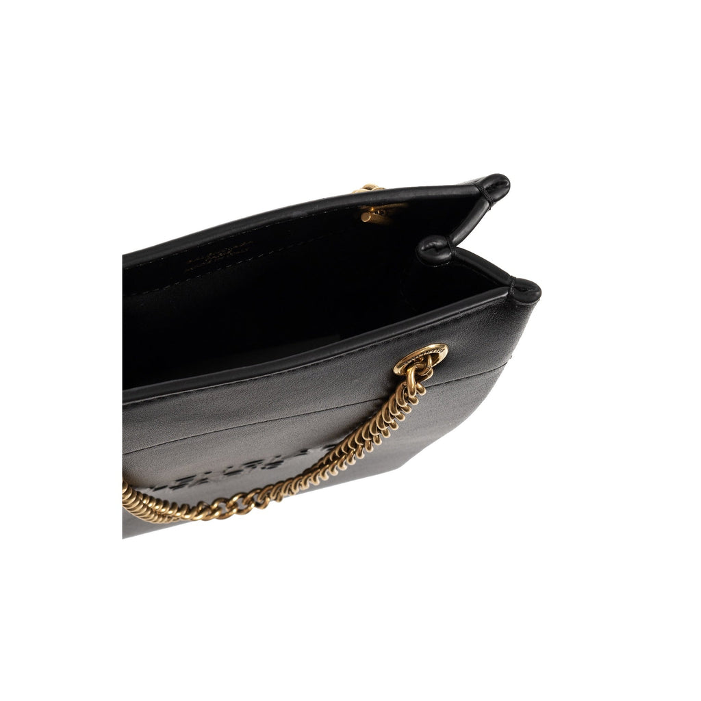 Balenciaga Logo Bag - Black - Femme