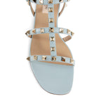 Sandales Valentino Garavani Rockstud T05 - Blue - Femme