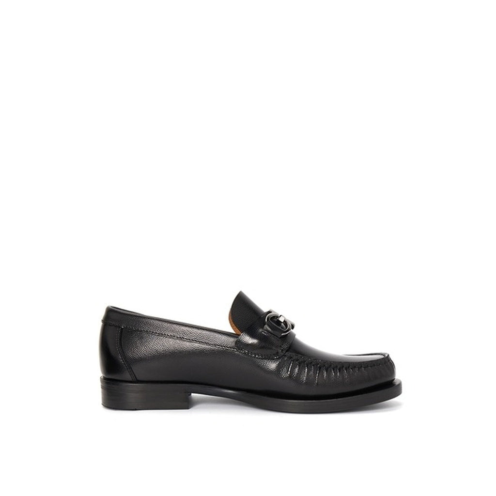 Mocassins Salvatore Ferragamo Fort Leather - Black - Homme