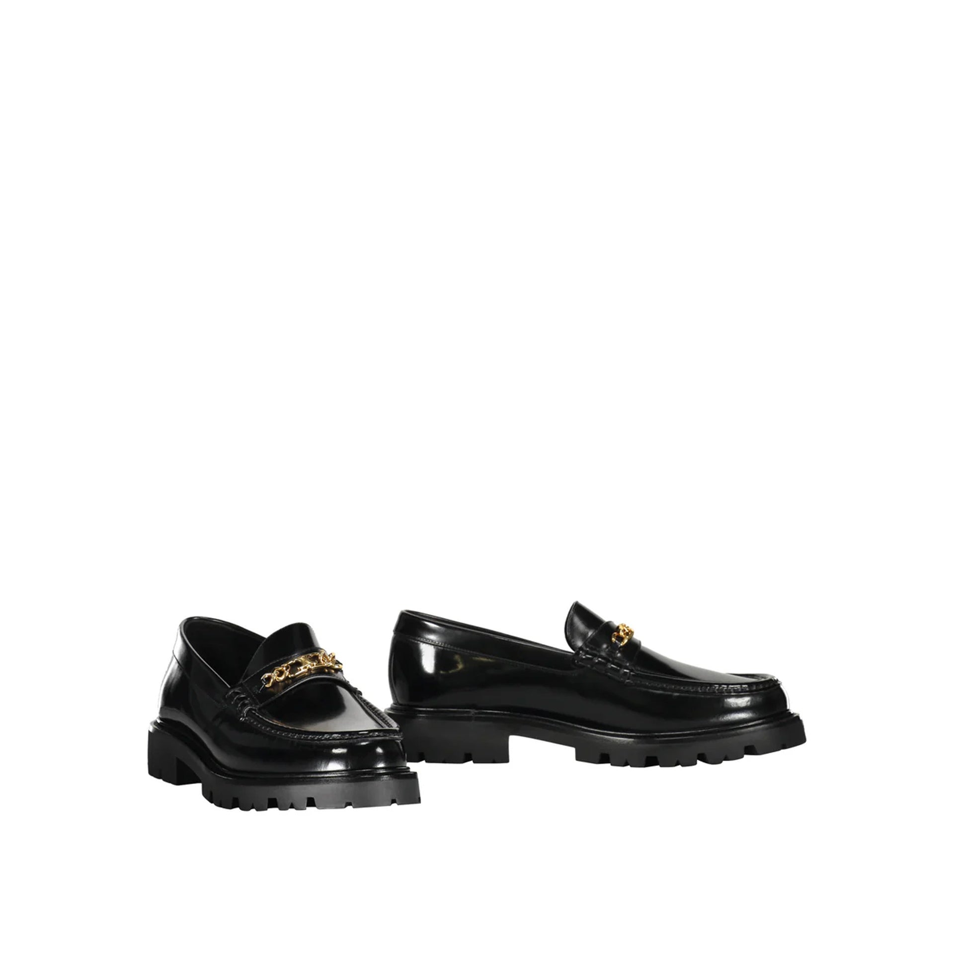 Mocassins Celine Leather - Black - Homme