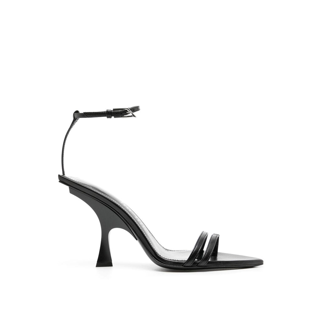 Sandales The Attico Ester Mismatch 95 - Black - Femme