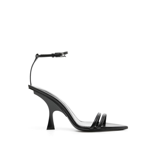 Sandales The Attico Ester Mismatch 95 - Black - Femme