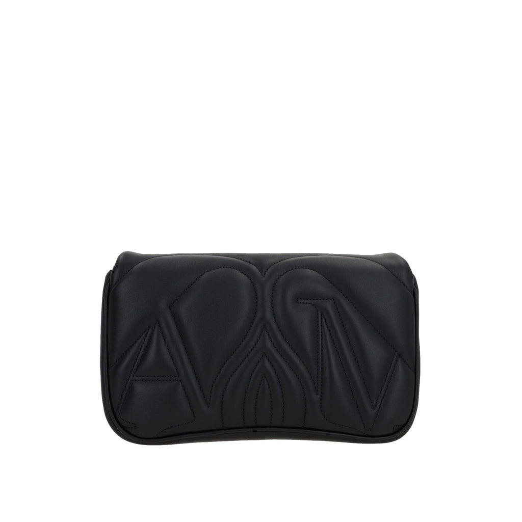 Alexander Mcqueen The Seal Shoulder Bag - Black - Femme