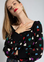 Top Olivia Noir