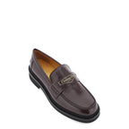 Mocassins Dior Leather - Brown - Femme