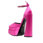 Escarpins - Versace Silk Satin - Pink