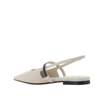 Ballerines Brunello Cucinelli Slingback - Cream - Femme