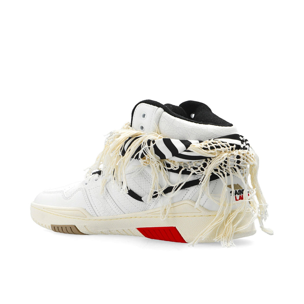 Baskets Saint Laurent Smith Leather - White - Femme