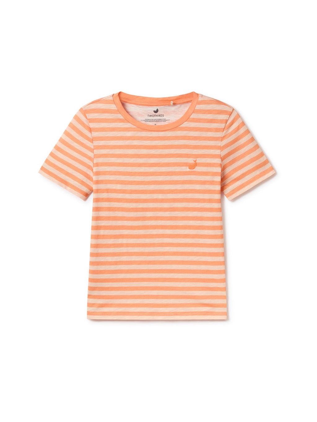 Top Bablon - Rayures Mandarine - Femme