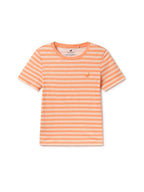 Top Bablon - Rayures Mandarine - Femme