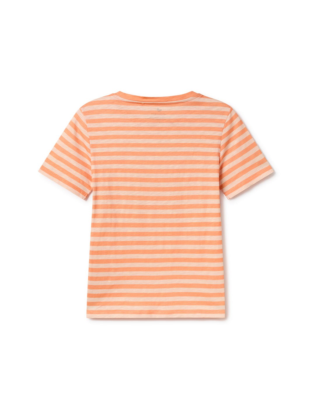Top Bablon - Rayures Mandarine - Femme