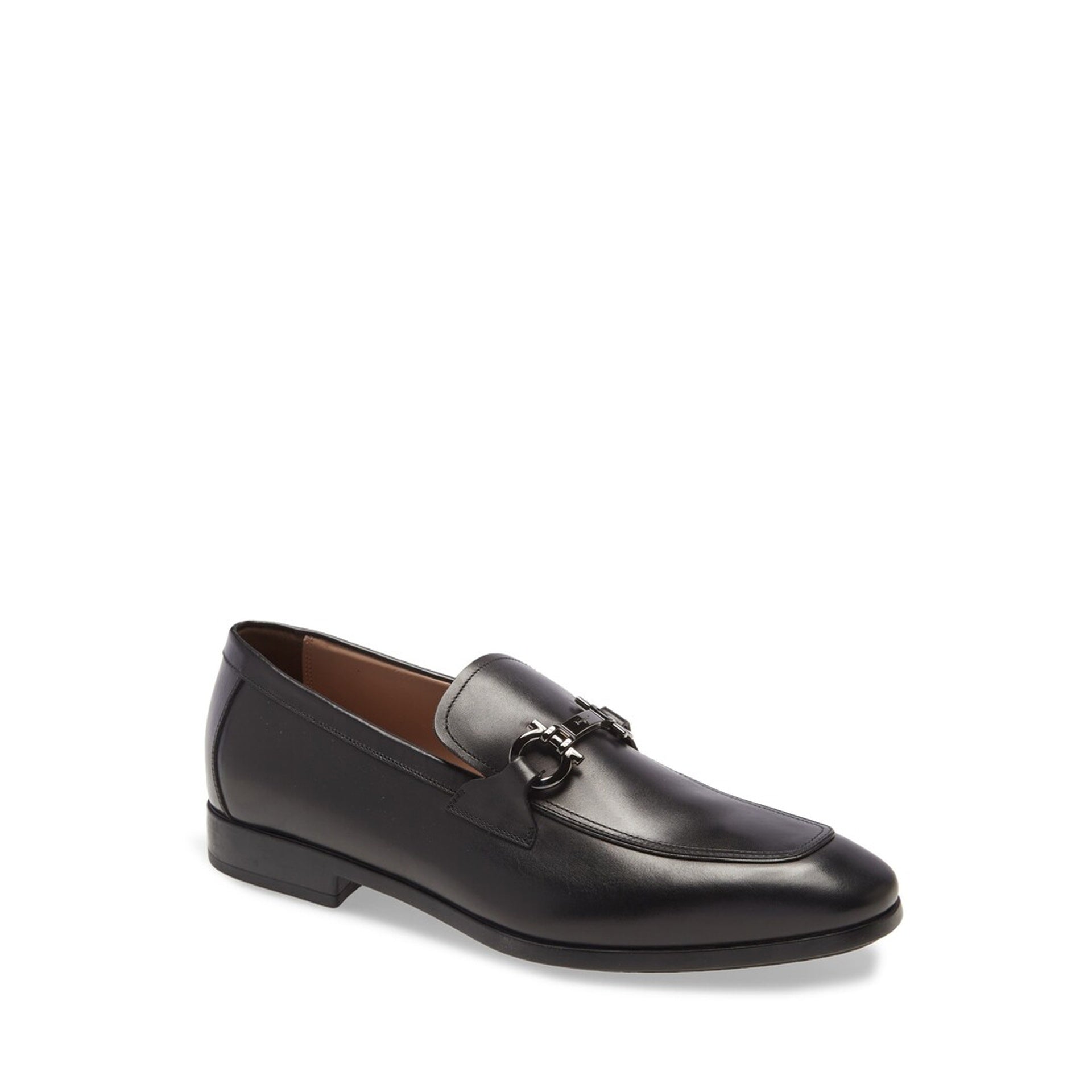 Mocassins Salvatore Ferragamo Ree Leather - Black - Homme