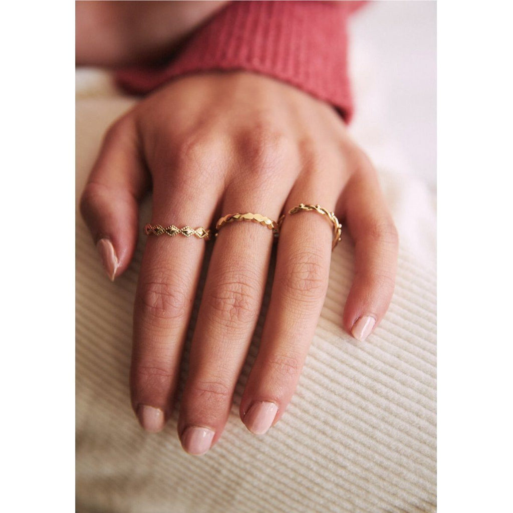 Bague Apoline Or Jaune - Bagues - Waekura - The Bradery